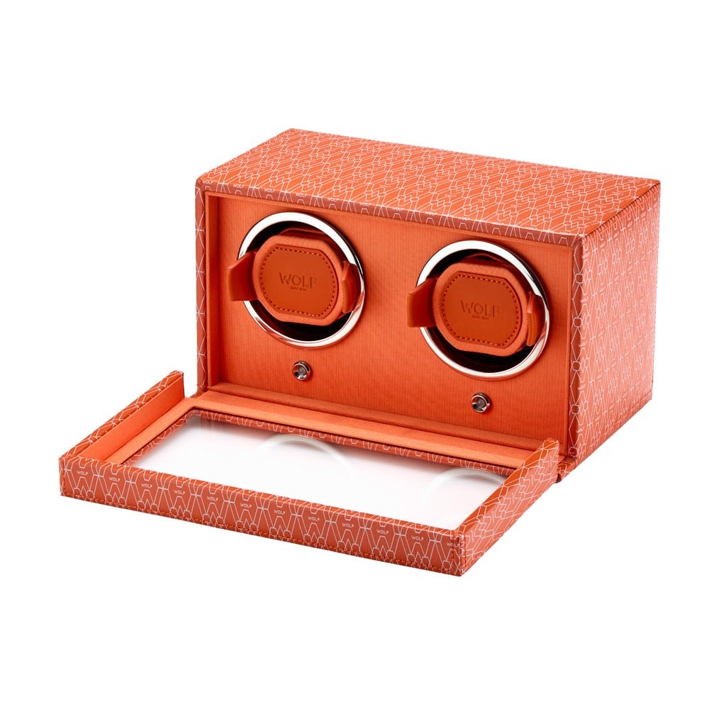 WOLF 1834 - Signature Double Watch Winder - Orange