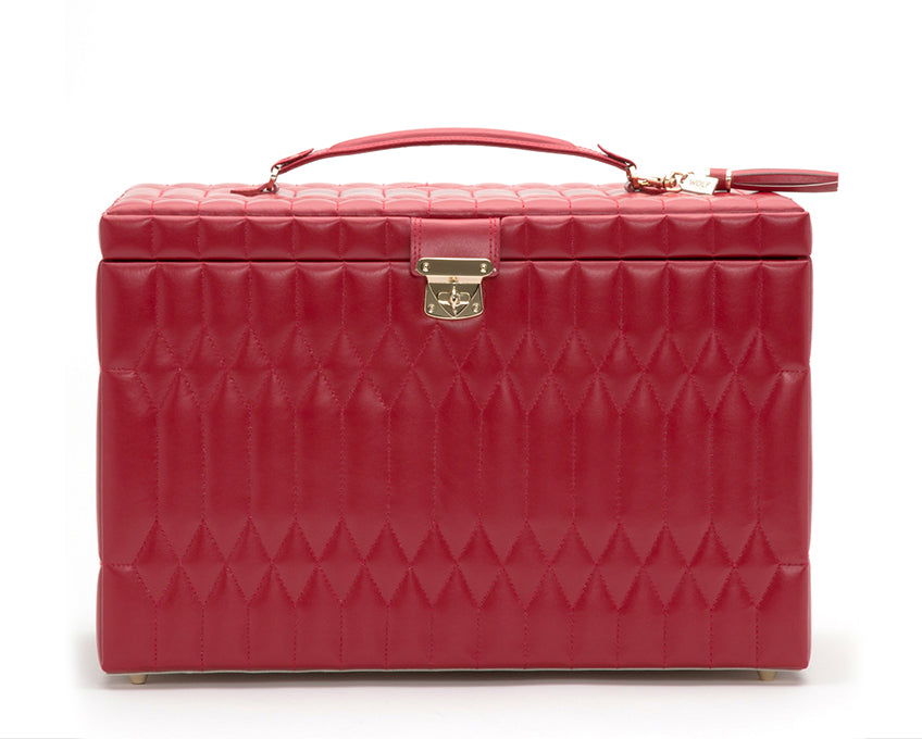WOLF 1834 - Caroline Extra Large Jewelry Case - Red
