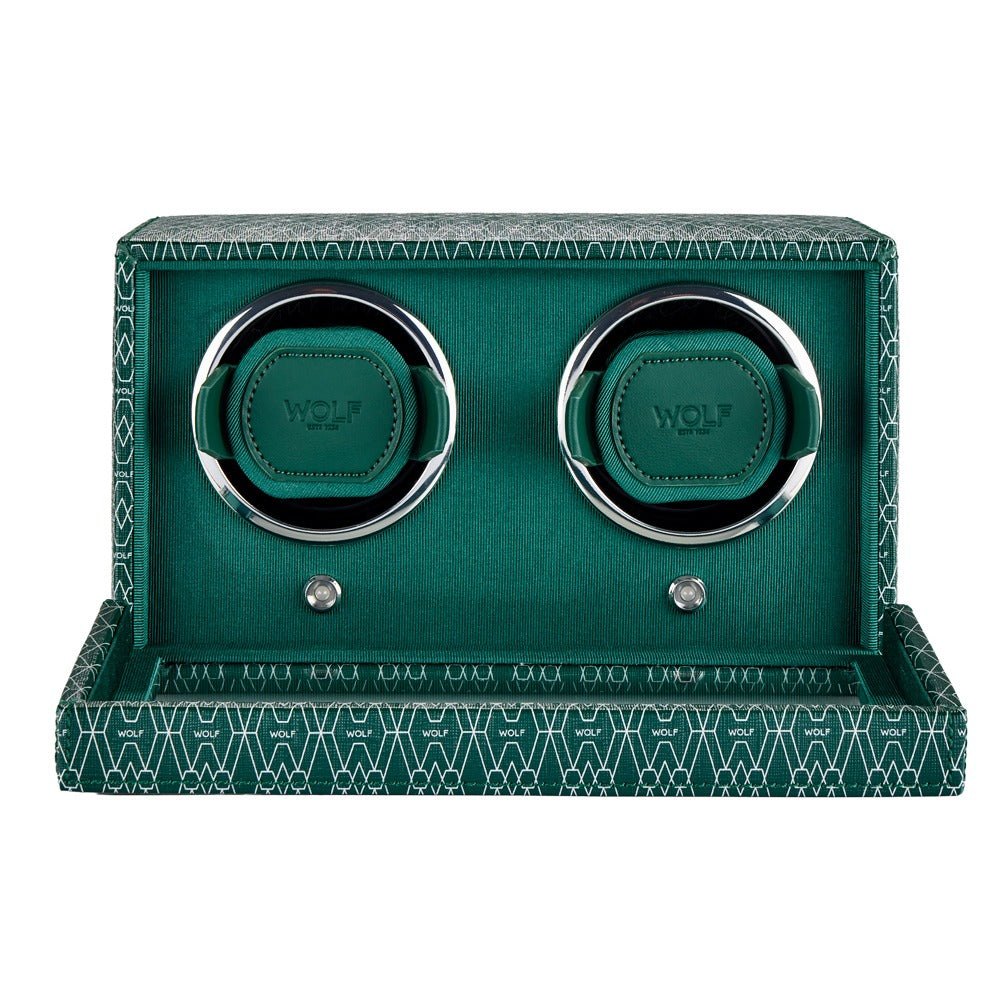 WOLF 1834 - Signature Double Watch Winder - Green