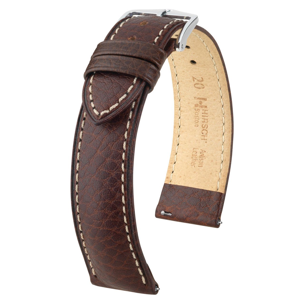 Hirsch - Boston Calfskin Leather Watch Strap