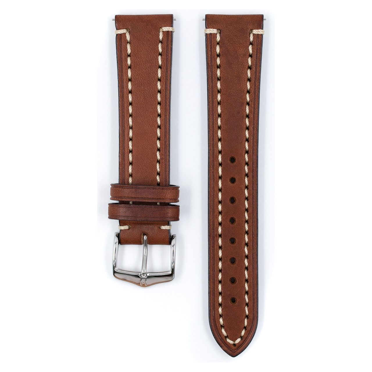 Hirsch - Liberty Saddle Leather Watch Strap