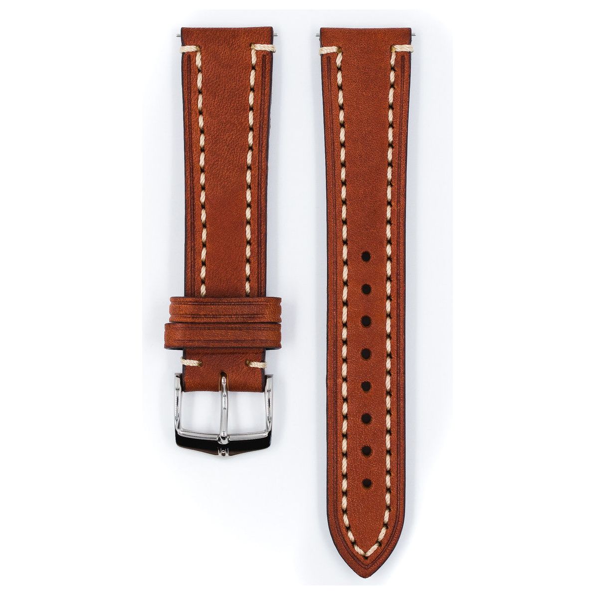 Hirsch - Liberty Saddle Leather Watch Strap