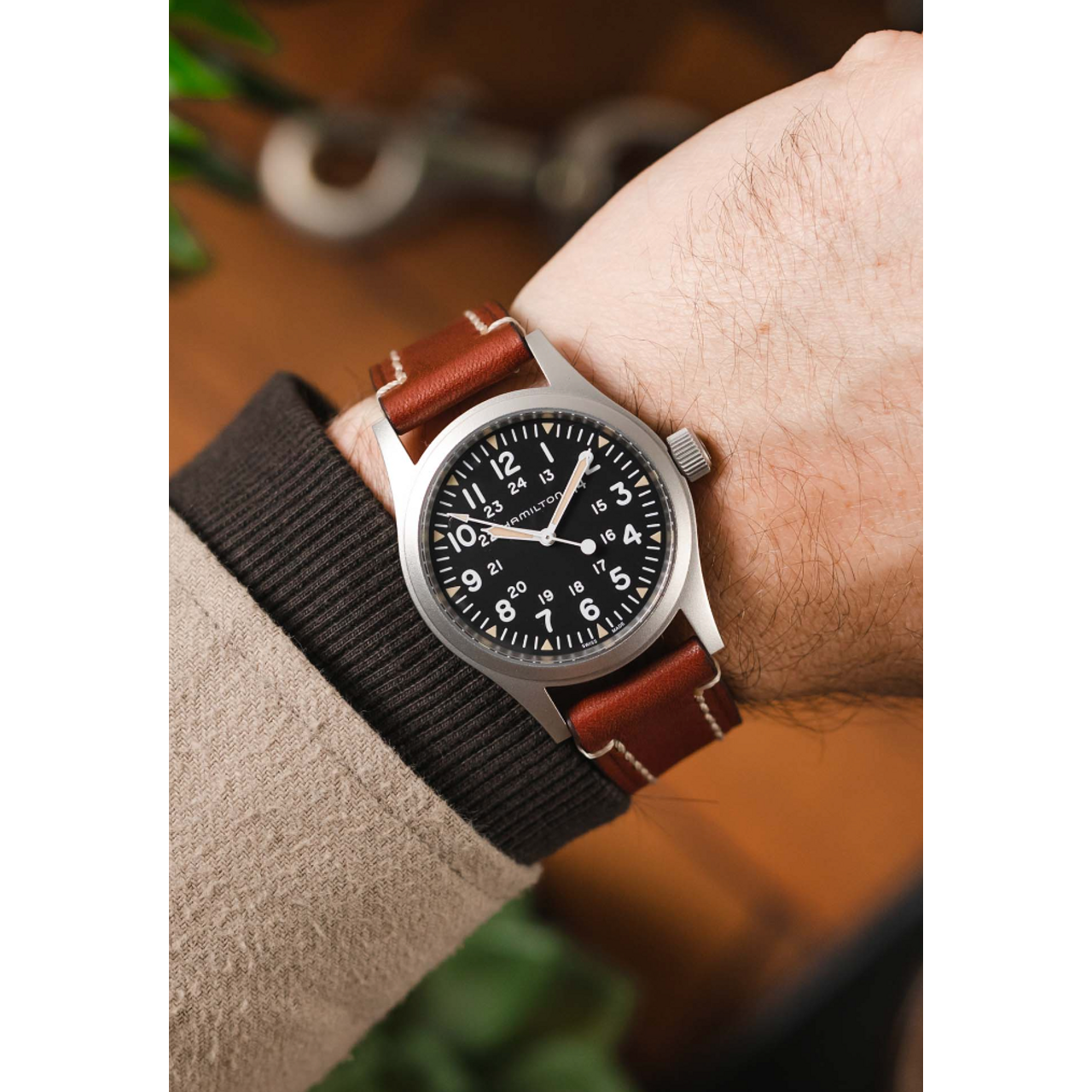 Hirsch - Liberty Saddle Leather Watch Strap