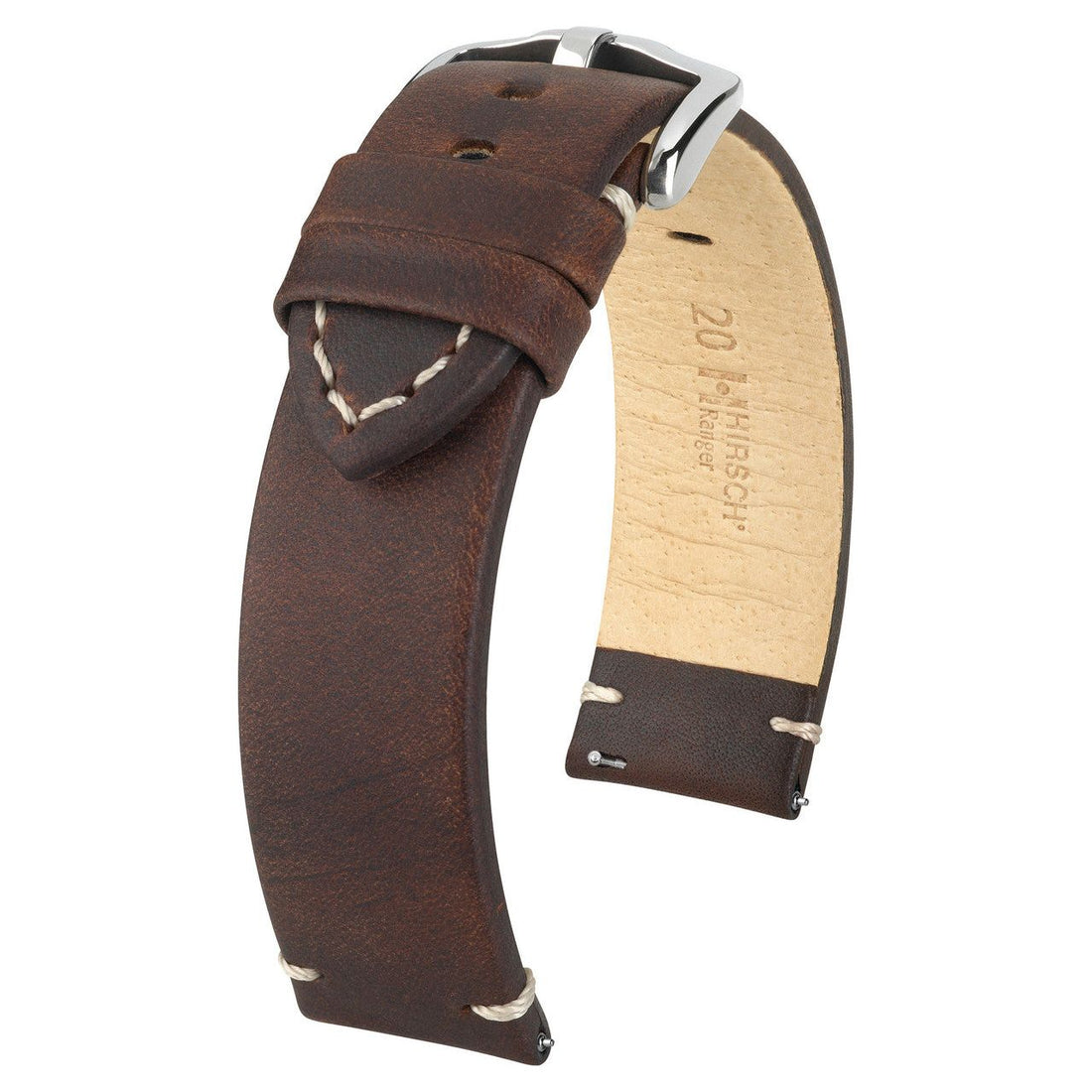 Hirsch - Ranger Calfskin Leather Watch Strap