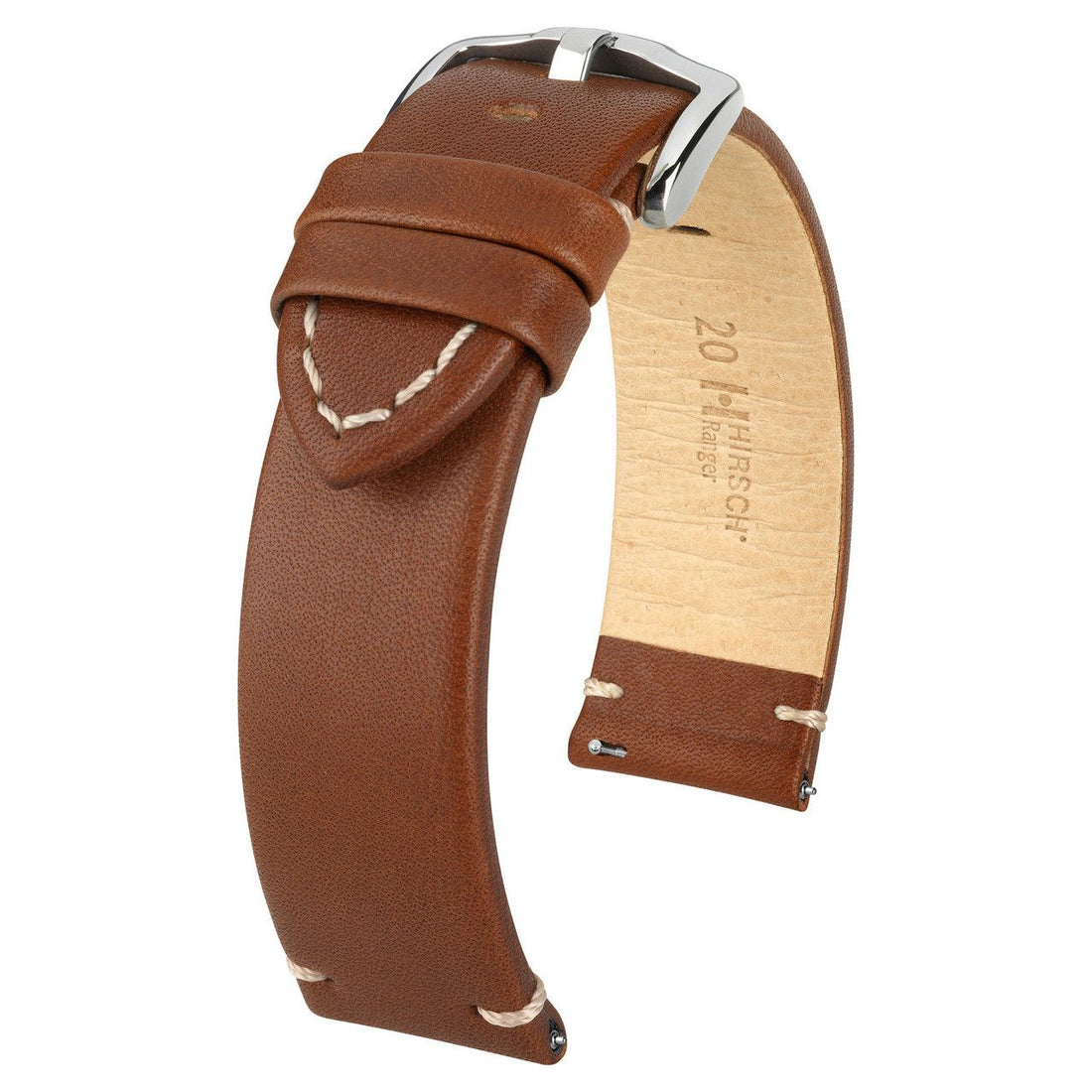 Hirsch - Ranger Calfskin Leather Watch Strap