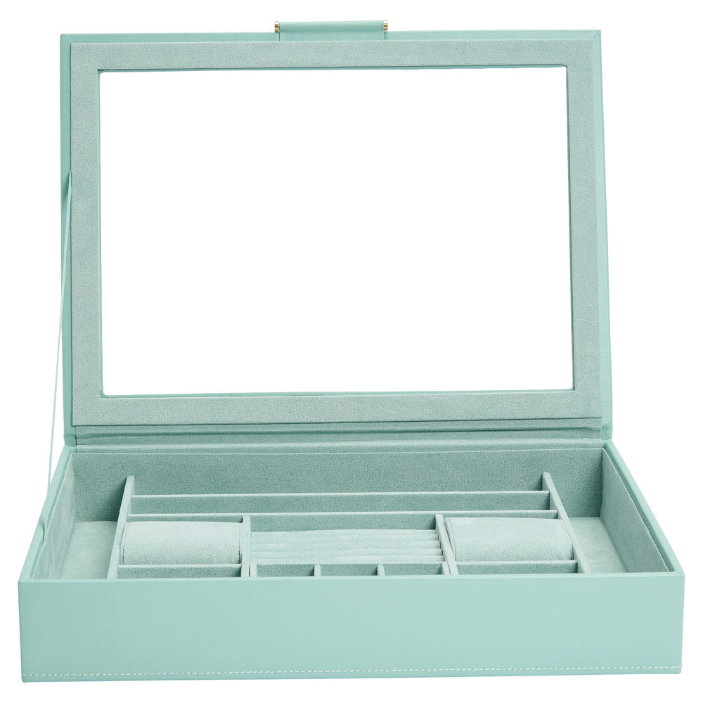 WOLF 1834 Sophia Jewelry Box with Window - Jade - view 3