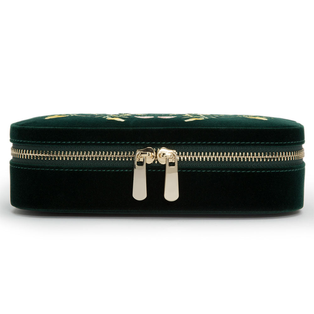 WOLF 1834 Zoe Travel Zip Case - Forest Green - view 4