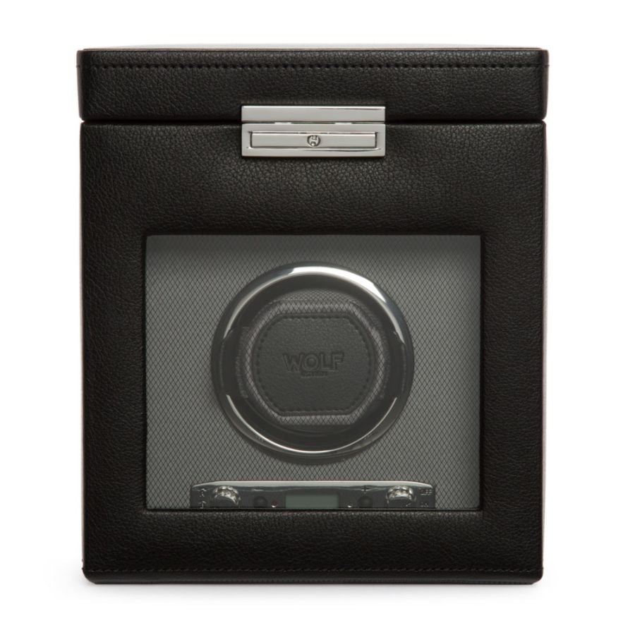 WOLF Single Watch Winder with Storage