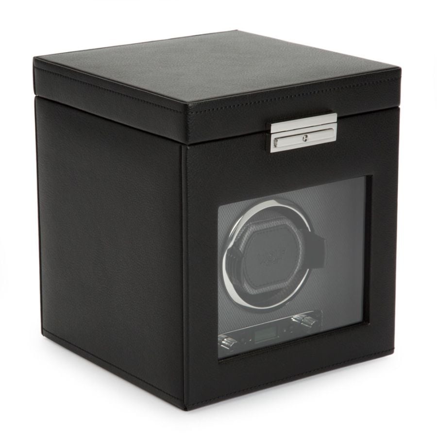 WOLF Single Watch Winder with Storage