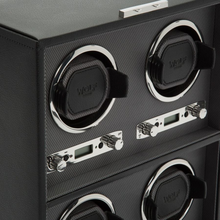 WOLF 4 Piece Watch Winder