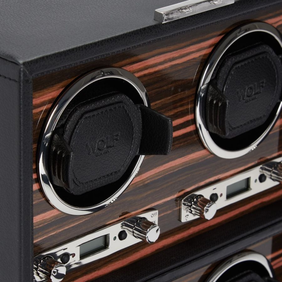 WOLF Roadster 4 Piece Watch Winder