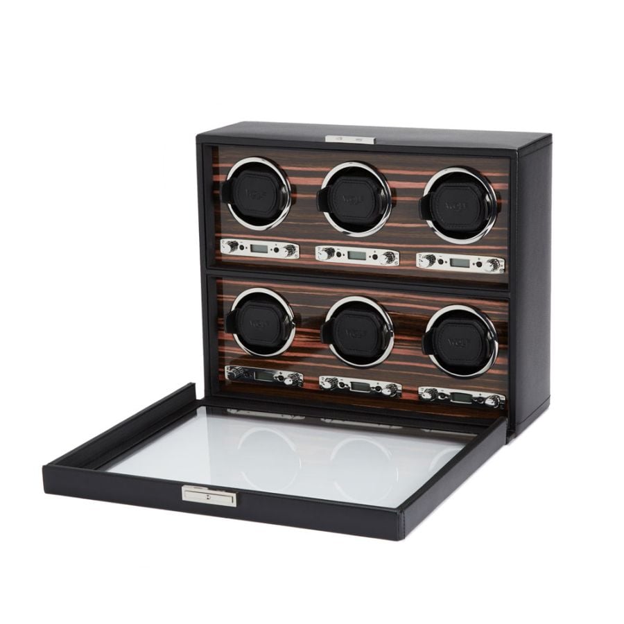 WOLF Roadster 6 Piece Watch Winder