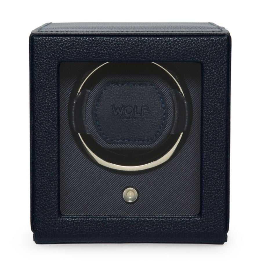 WOLF Cub Single Watch Winder with Cover