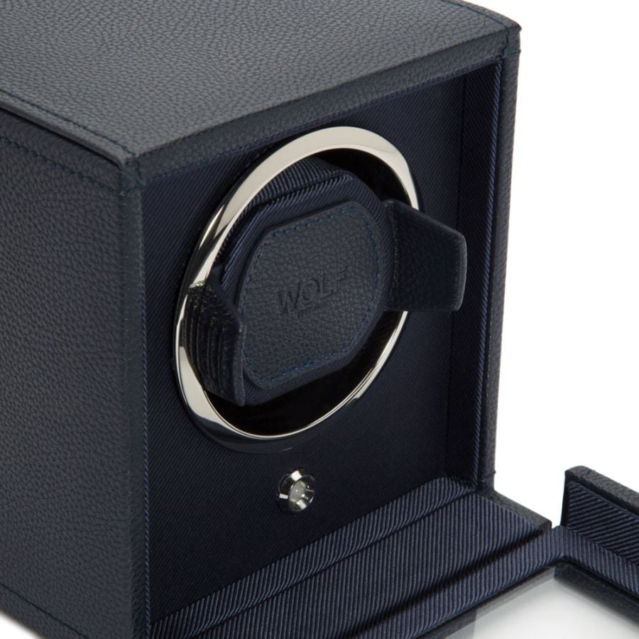 WOLF Cub Single Watch Winder with Cover