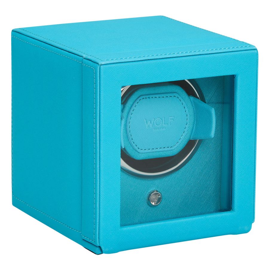 WOLF Cub Single Watch Winder with Cover