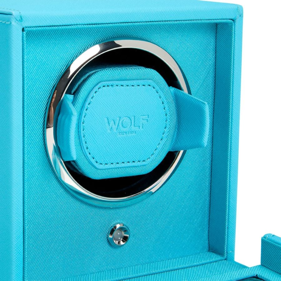 WOLF Cub Single Watch Winder with Cover