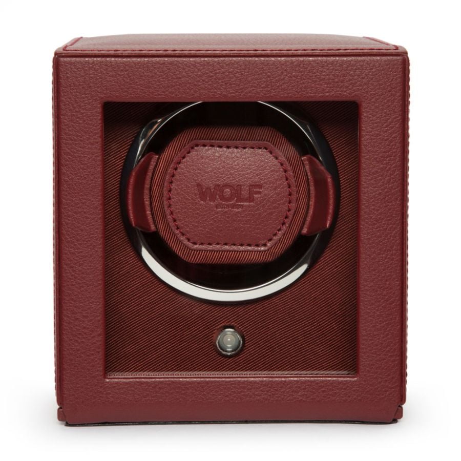 WOLF Cub Single Watch Winder with Cover