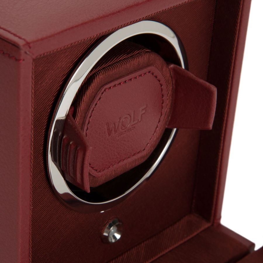 WOLF Cub Single Watch Winder with Cover