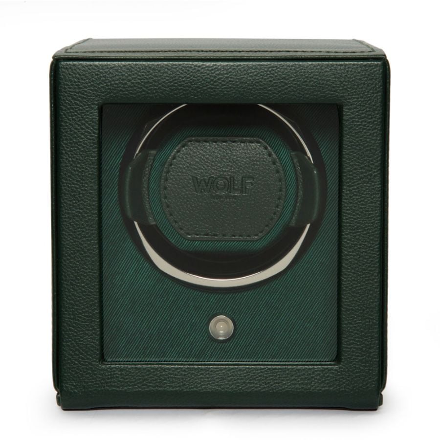 WOLF Cub Single Watch Winder with Cover