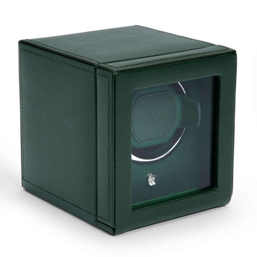 WOLF Cub Single Watch Winder with Cover