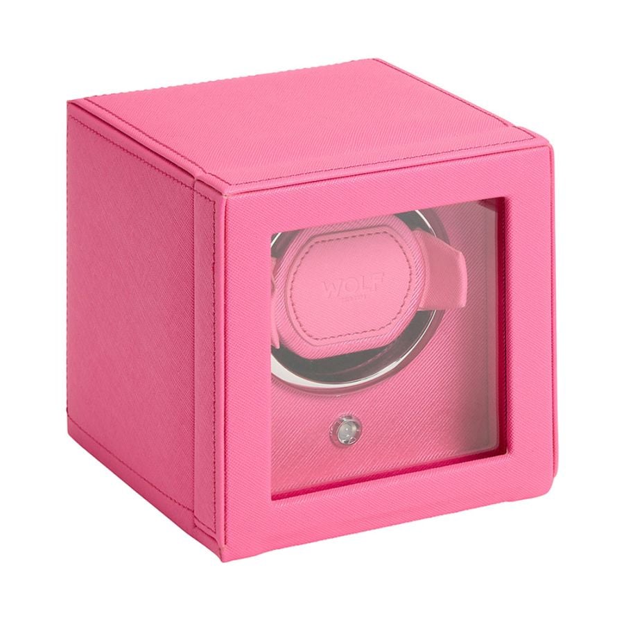 WOLF Cub Single Watch Winder with Cover