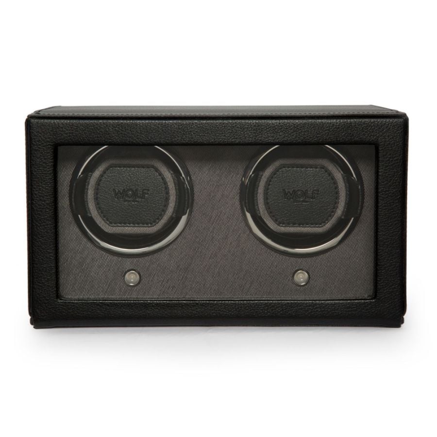 WOLF Cub Double Watch Winder with Cover