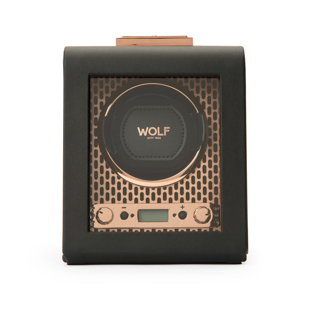 WOLF 1834 Axis Single Watch Winder - Copper