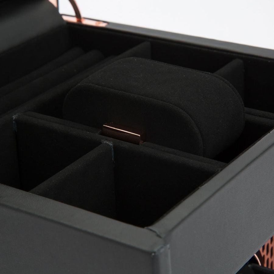 WOLF Axis Single Watch Winder With Storage