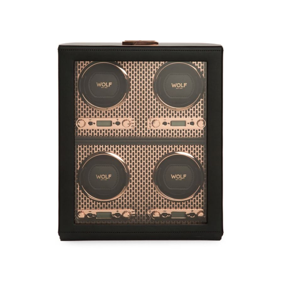 WOLF Axis 4 Piece Watch Winder