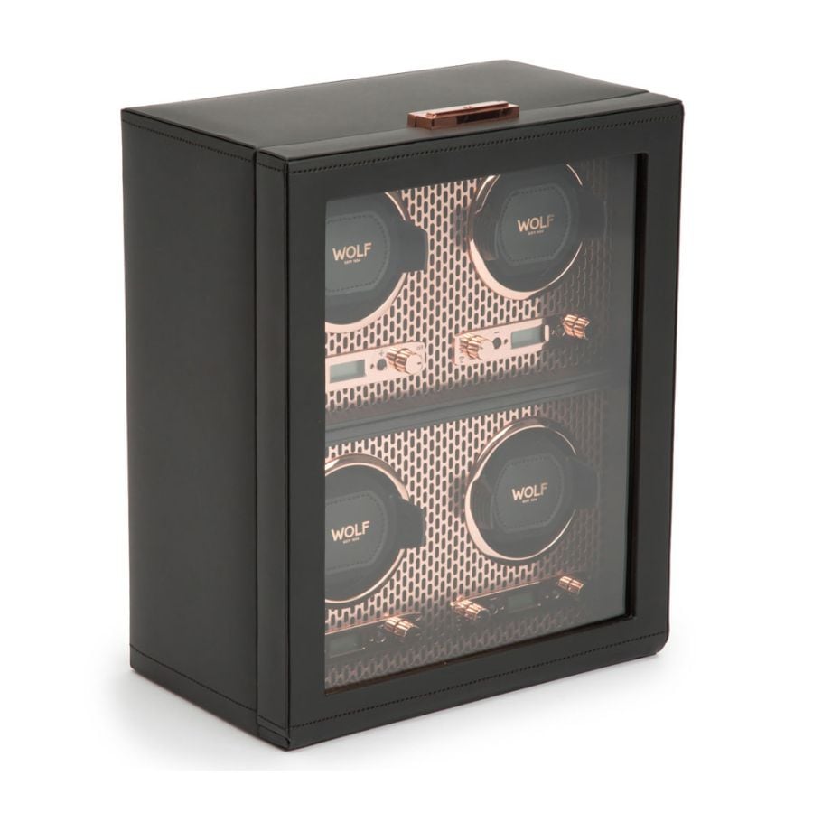 WOLF Axis 4 Piece Watch Winder