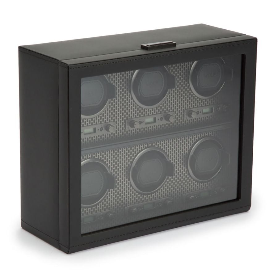 WOLF Axis 6 Piece Watch Winder