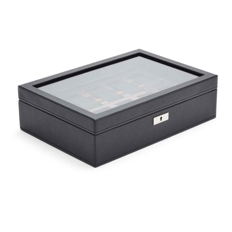 WOLF Roadster 10 Piece Watch Box