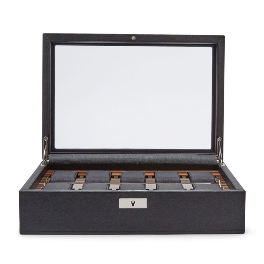 WOLF Roadster 10 Piece Watch Box