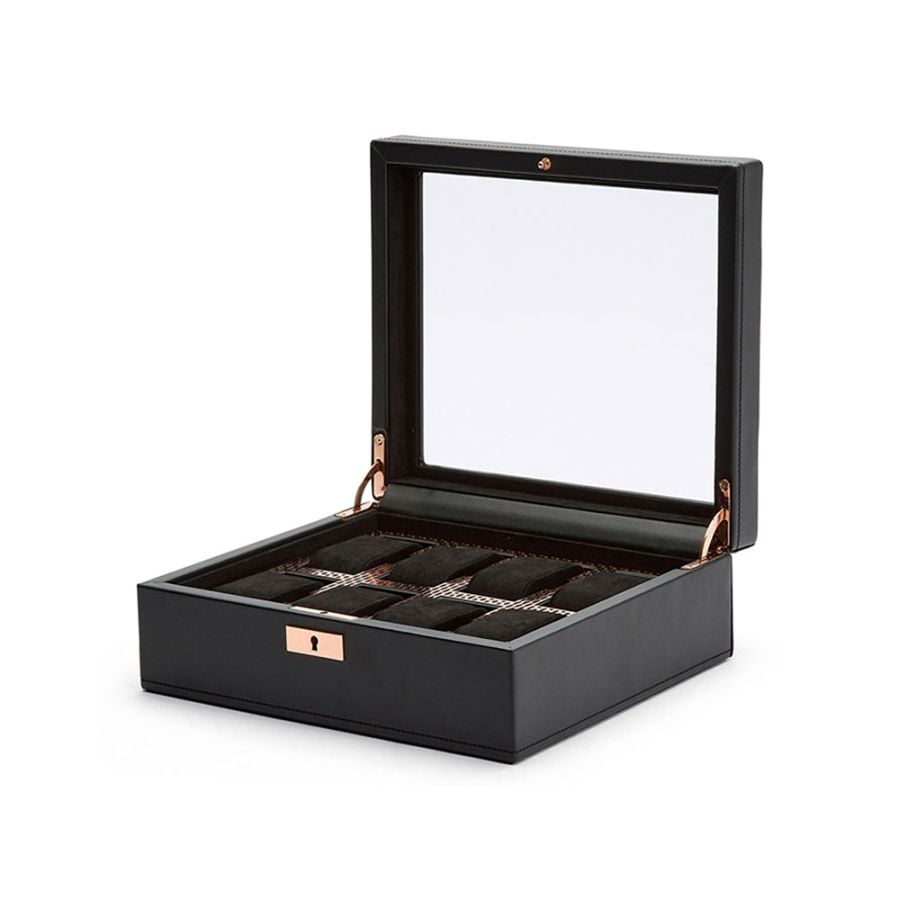 WOLF Axis 8 Piece Watch Box