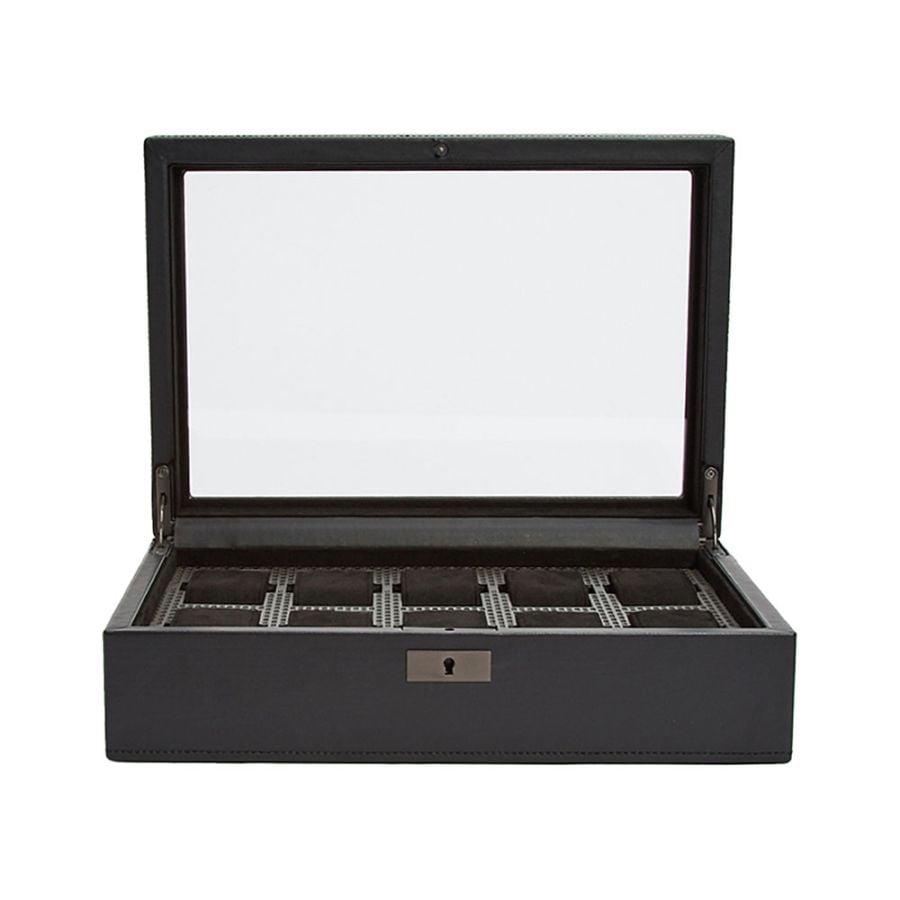 WOLF Axis 10 Piece Watch Box