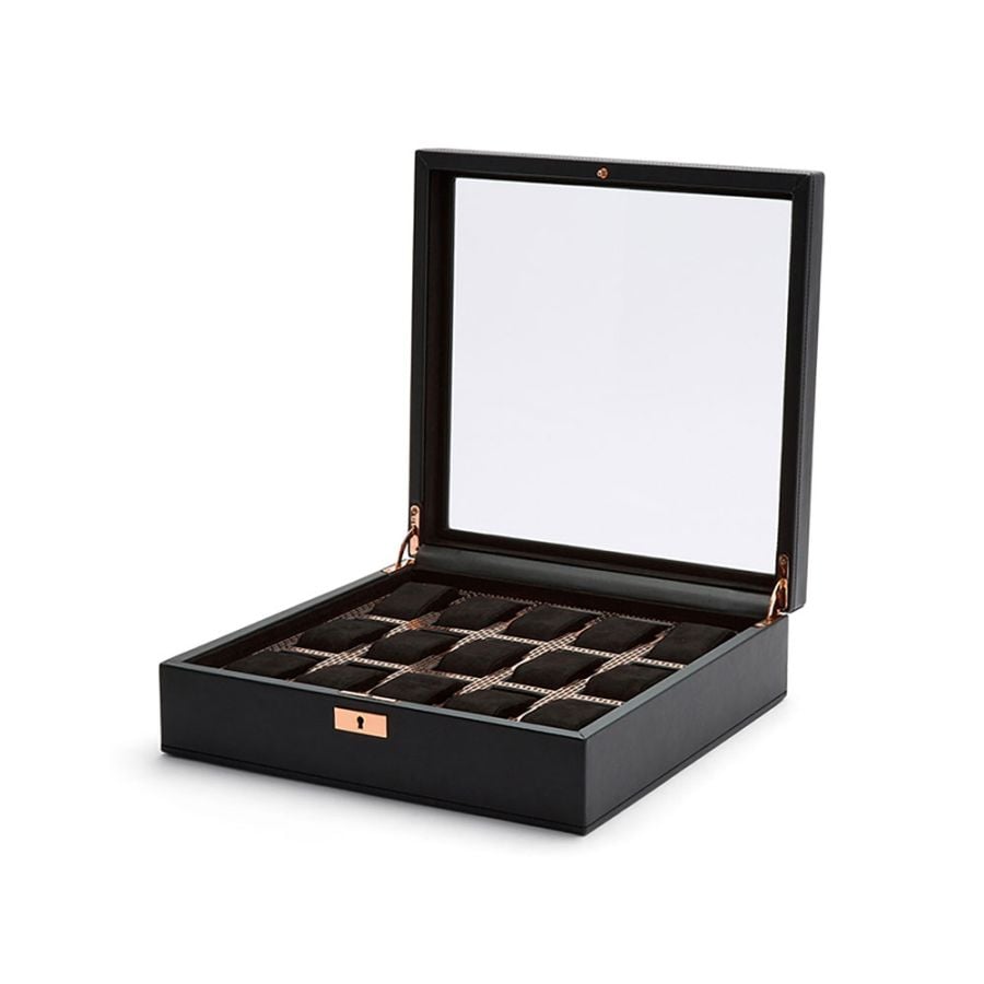 WOLF Axis 15 Piece Watch Box