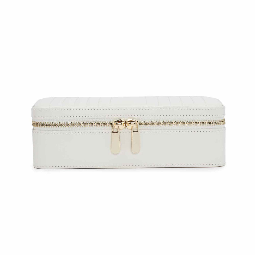 WOLF 1834 Maria Medium Zip Case - White