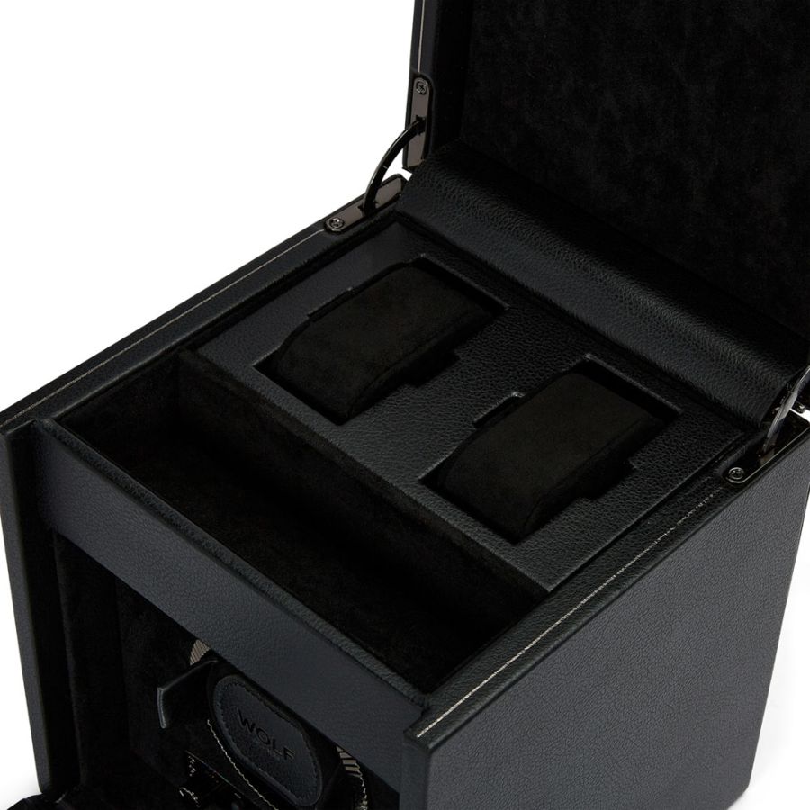 WOLF British Racing Single Watch Winder with Storage