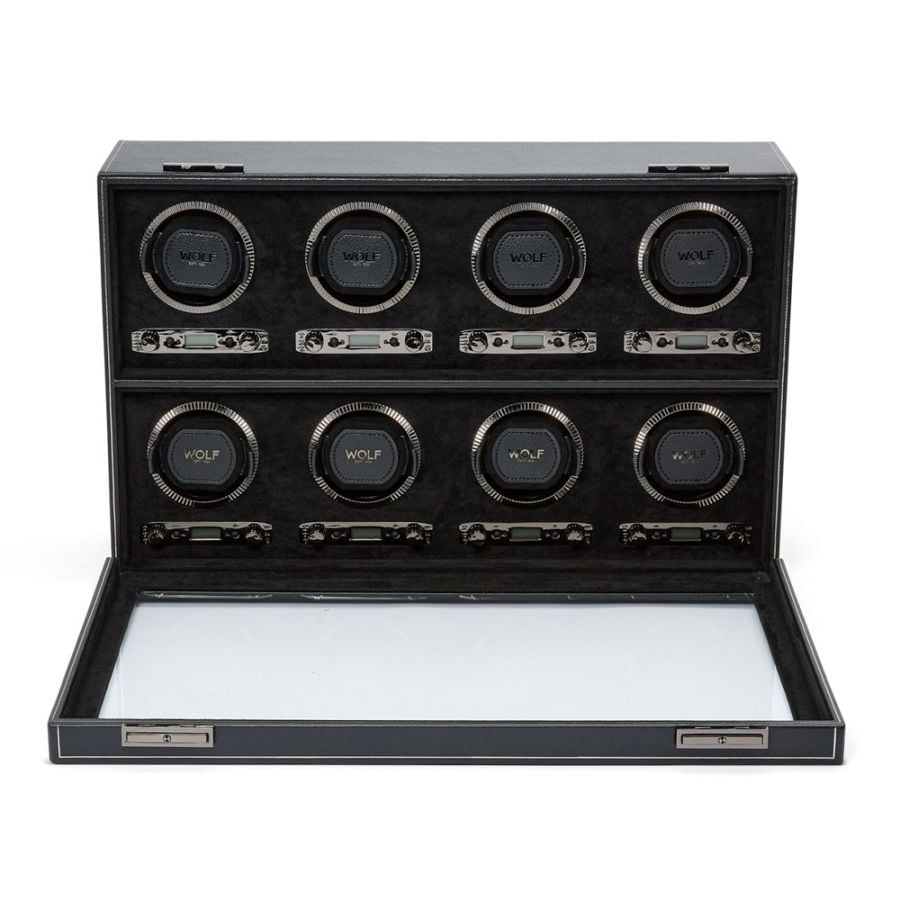 WOLF British Racing 8 Piece Watch Winder