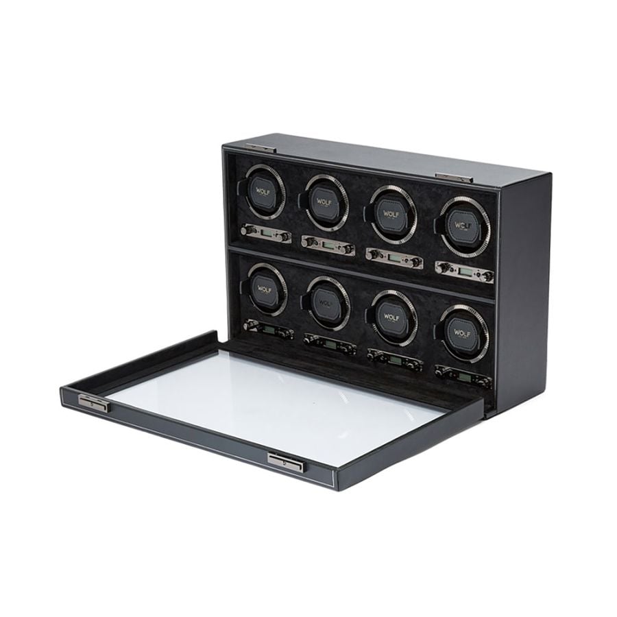 WOLF British Racing 8 Piece Watch Winder