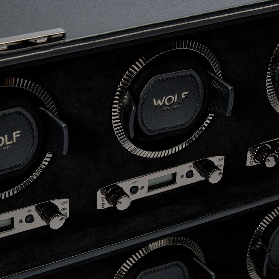 WOLF British Racing 8 Piece Watch Winder