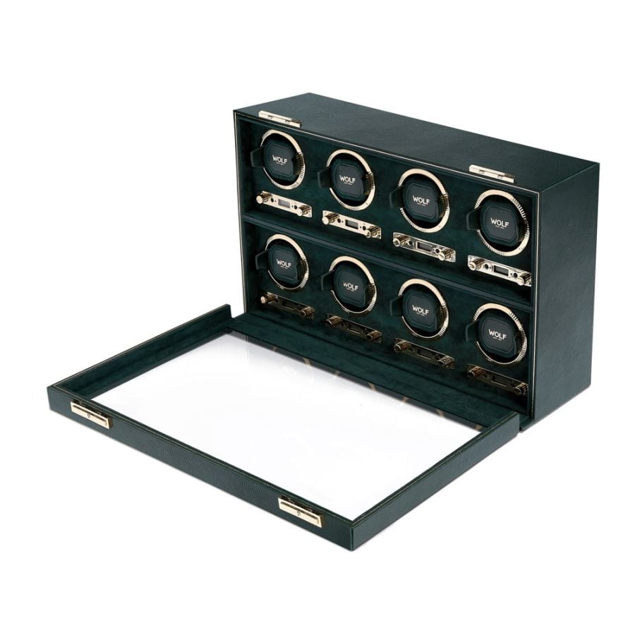 WOLF British Racing 8 Piece Watch Winder