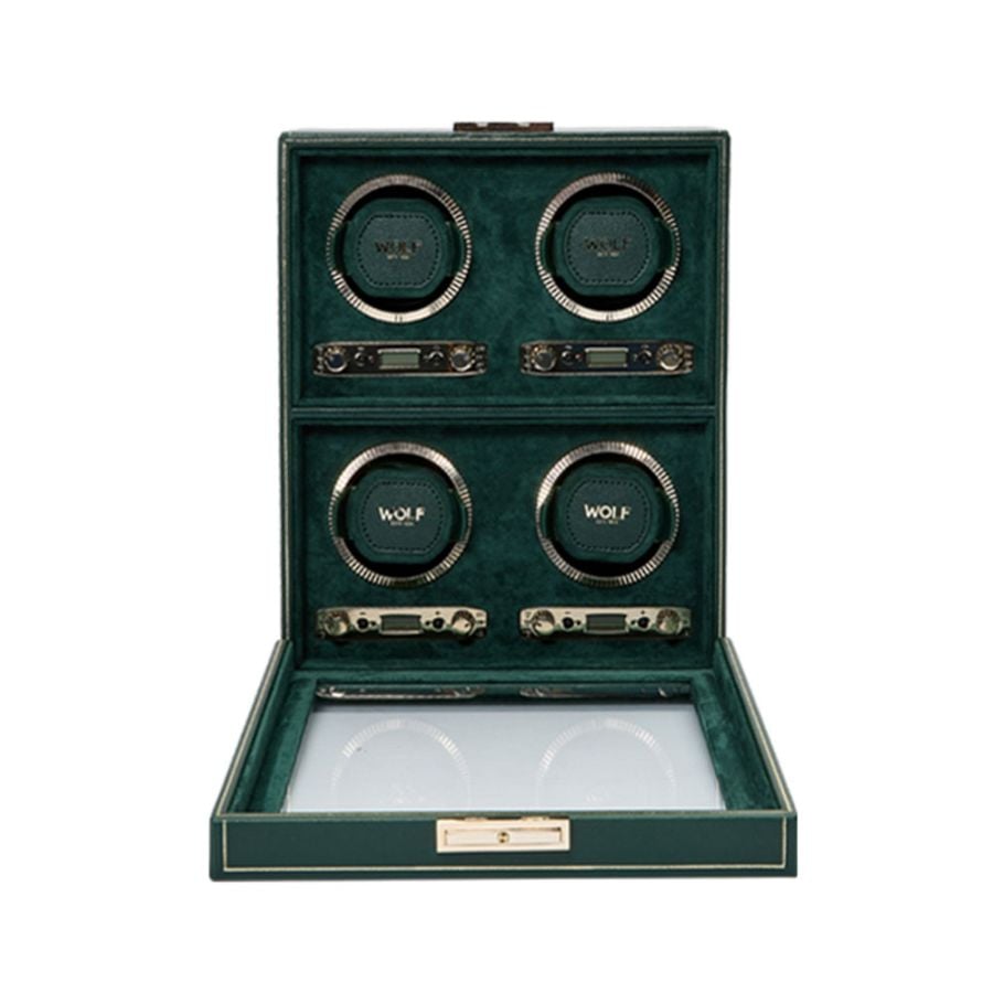 WOLF British Racing 4 Piece Watch Winder