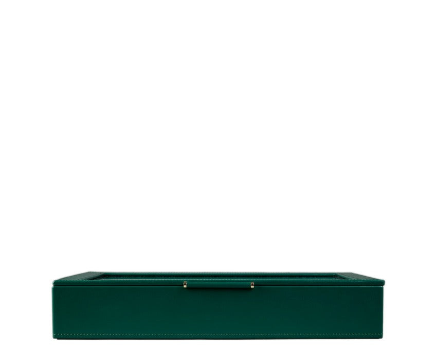 WOLF 1834 WOLF x Fiona Howard Sophia Jewelry Box with Window - Forest Green Fruit Botanical - view 6