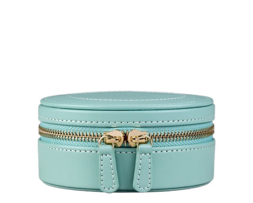 WOLF 1834 WOLF x Fiona Howard Sophia Round Zip Case - Jade Fruit Botanical - view 4