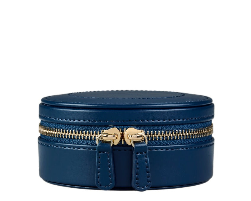 WOLF 1834 WOLF x Fiona Howard Sophia Round Zip Case - Indigo Fruit Botanical - view 4