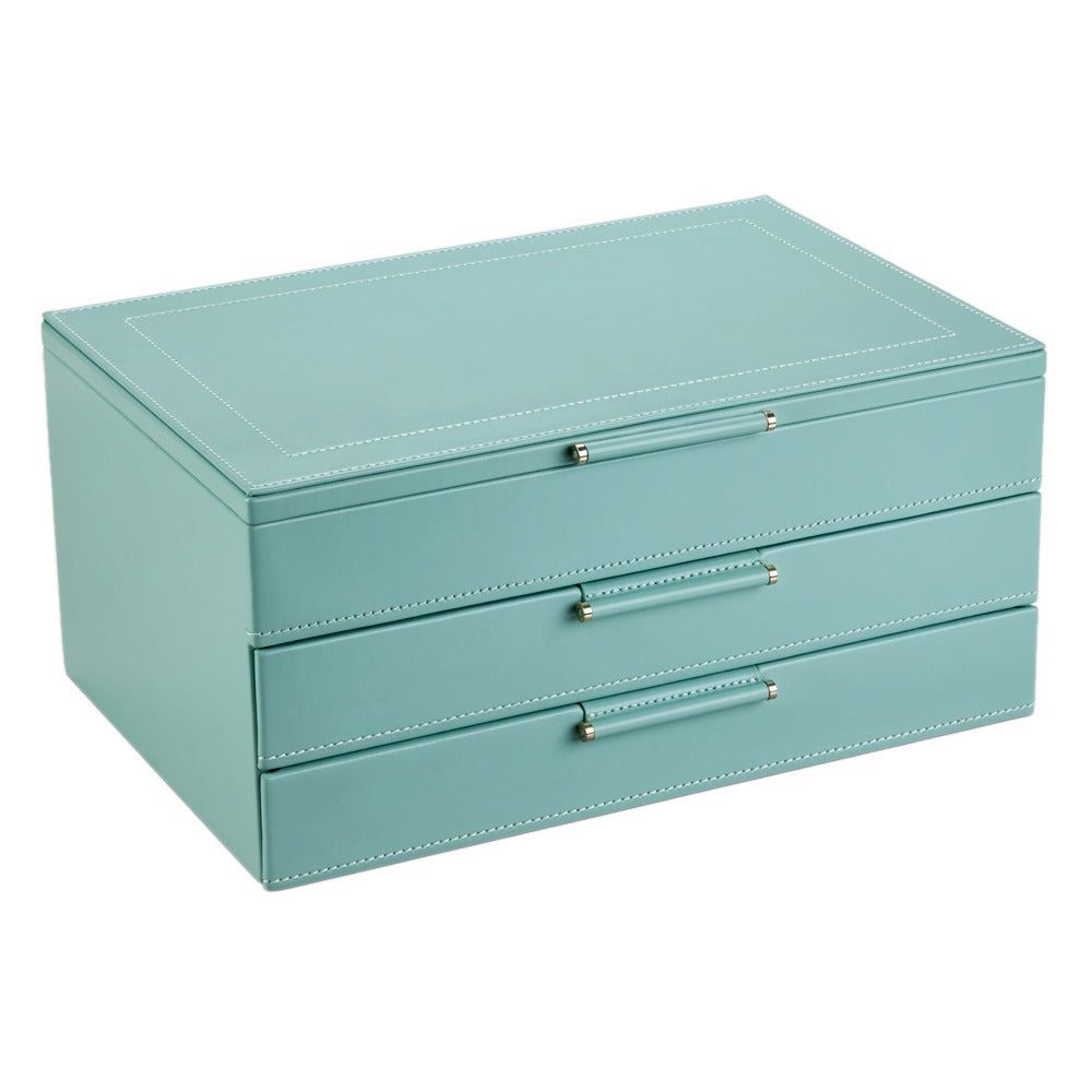 WOLF 1834 WOLF x Fiona Howard Sophia Jewelry Box with Drawers - Jade Fruit Botanical - view 3
