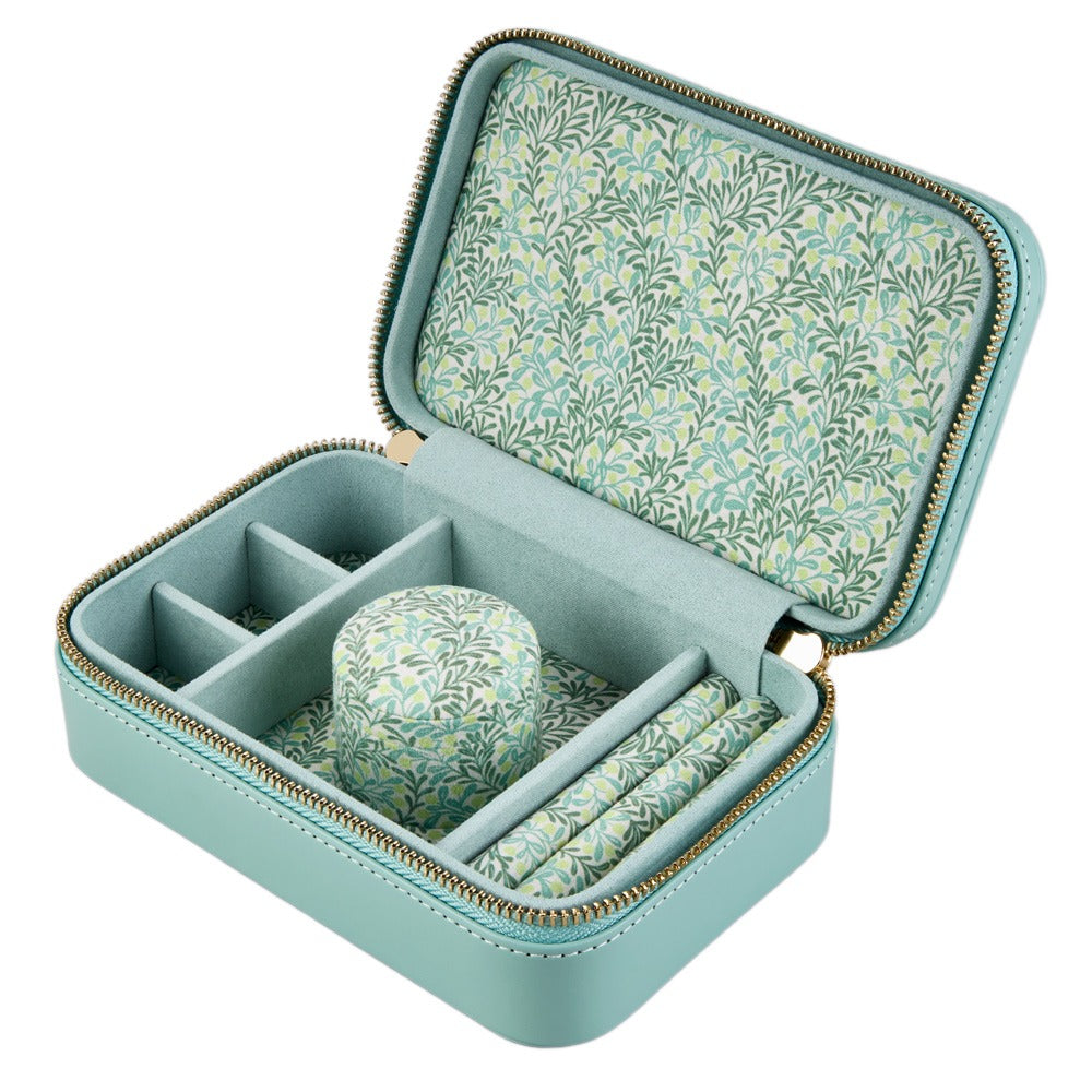 WOLF 1834 WOLF x Fiona Howard Sophia Travel Zip Case - Jade Fruit Botanical