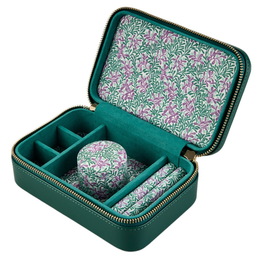 WOLF 1834 WOLF x Fiona Howard Sophia Travel Zip Case - Forest Green Fruit Botanical - view 2