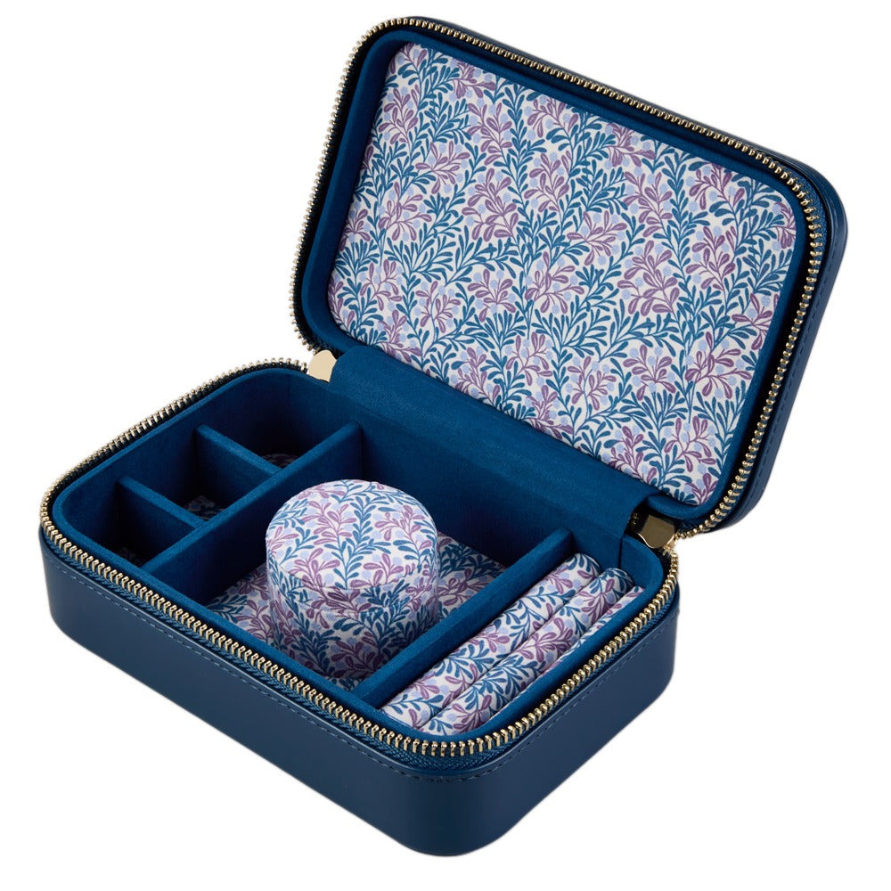 WOLF 1834 WOLF x Fiona Howard Sophia Travel Zip Case - Indigo Fruit Botanical - view 2